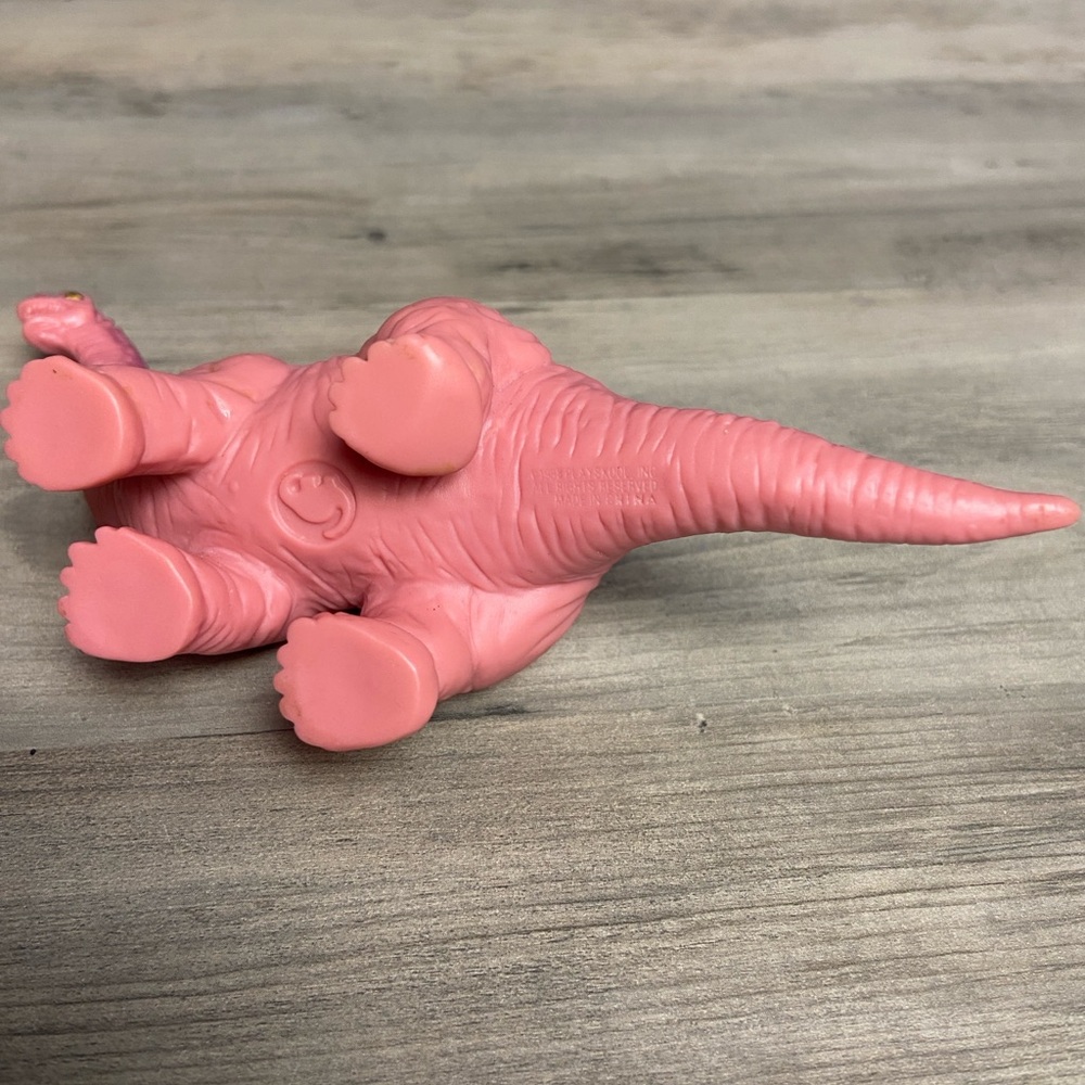 Playskool Definitely Dinosaur Apatosaurus Toy Vintage Action Figure Pink‎ B 1988 - Picture 6 of 10